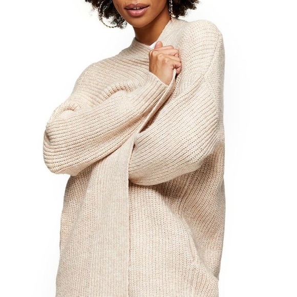 Topshop Ribbed Open Front Cardigan - Picture 2 of 5